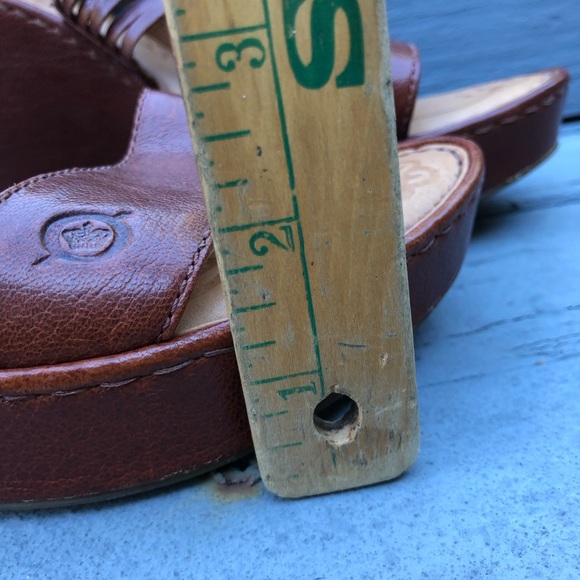 BORN ankle strap wedge 9/40.5 NEW - Picture 9 of 9